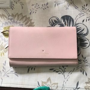 Blush Kate Spade wallet